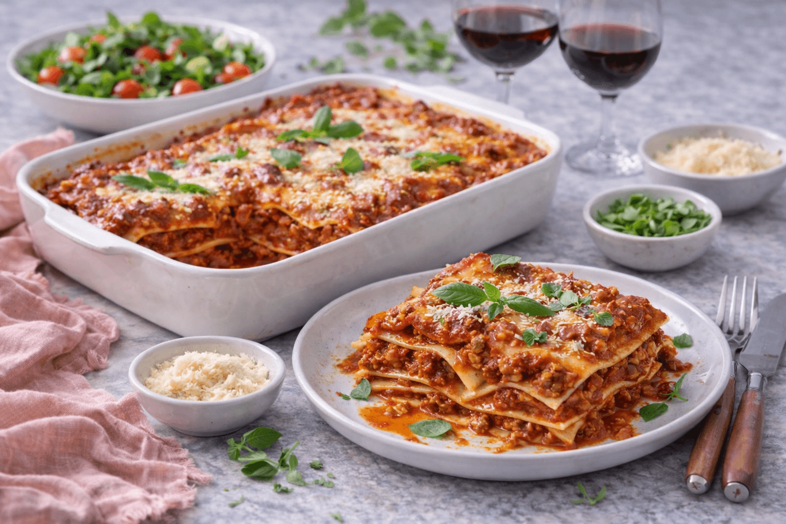 Lasagnes à la viande traditionnelles